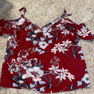 Off the shoulder shirt
